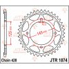 Bagtandhjul Stål JT 56 Tænder / 428 – miniature 3