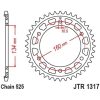 Bagtandhjul Stål Standard JT SPROCKETS – miniature 1