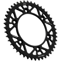 Bakdrev Aluminium 7075 T6 Svart JTA897.45BLK JT