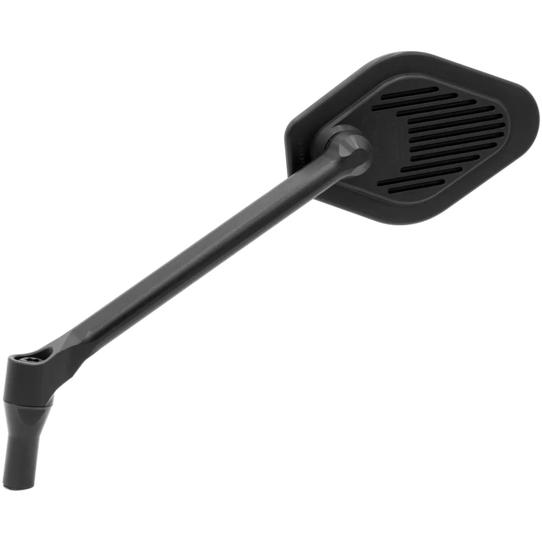 Bakspejl Justerbar Lang Stang Black Edition Sort DRAG SPECIALTIES