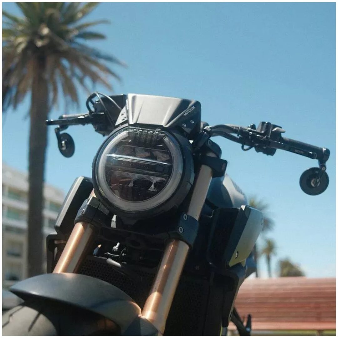 Bakspejl Mo. View Sort Aluminium MOTOGADGET – billede 9