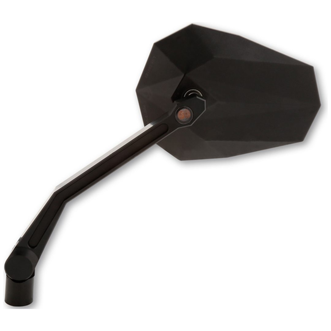 Bakspejl pro STEALTH-X2 med LED-blinklys Sort HIGHSIDER – billede 7