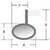 Bakspejl Sort HIGHSIDER – miniature 3