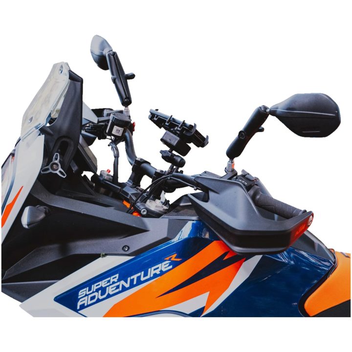 Bakspejl Tough-mirror Venstre Med Kugle Sort RAM MOUNTS – billede 2