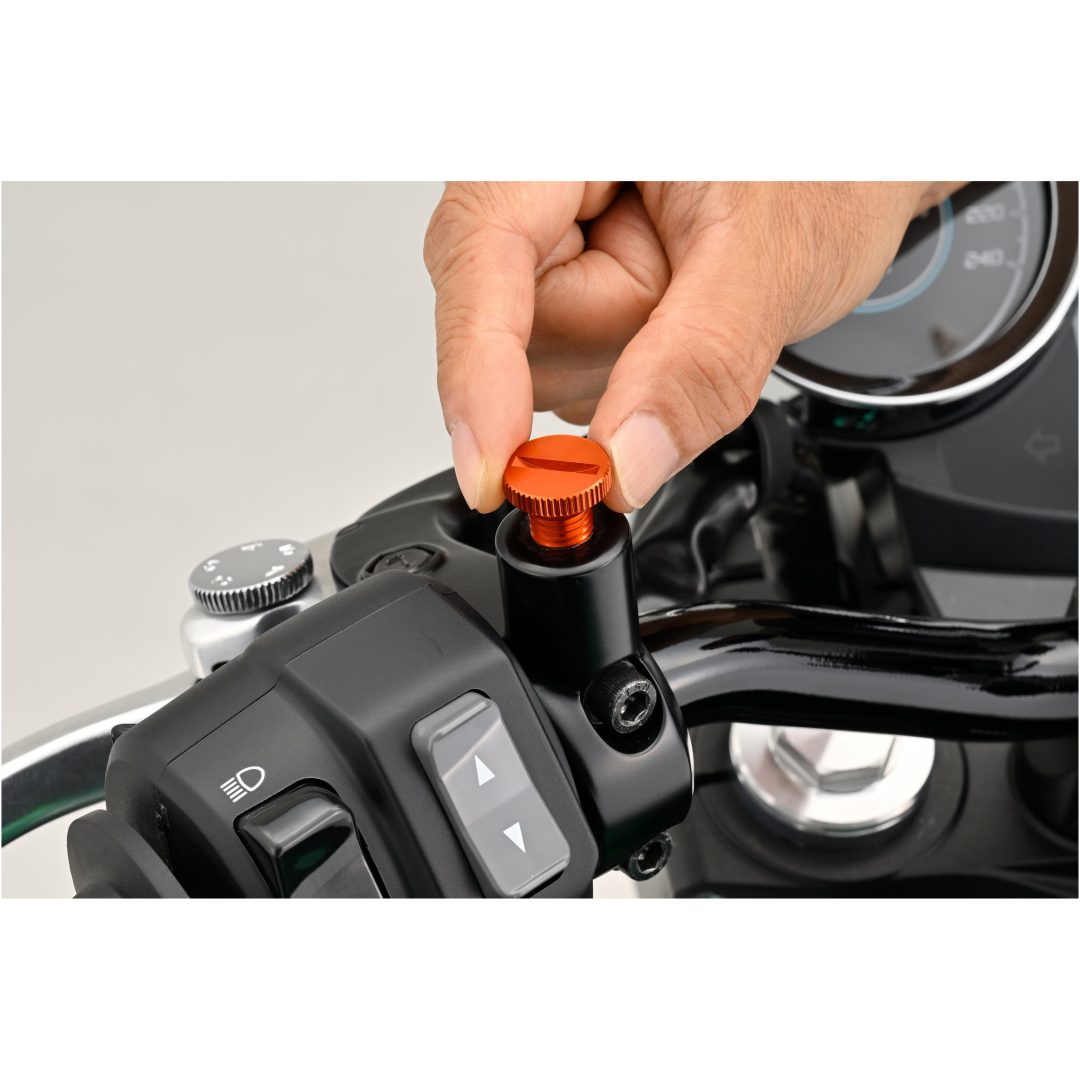 Bakspejlsprop Bolt Orange DAYTONA Hulprop – billede 4
