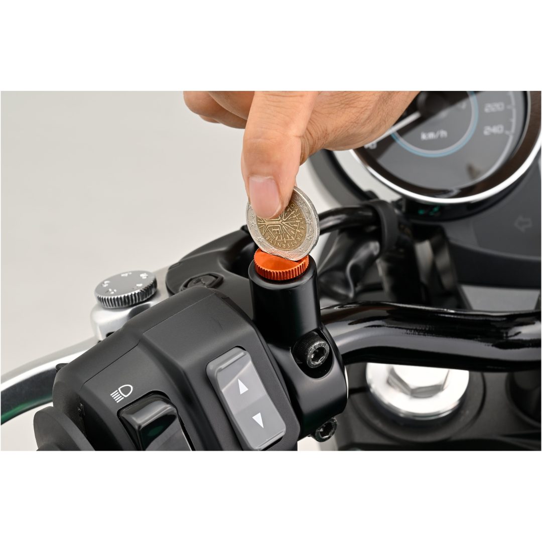 Bakspejlsprop Bolt Orange DAYTONA Hulprop – billede 3