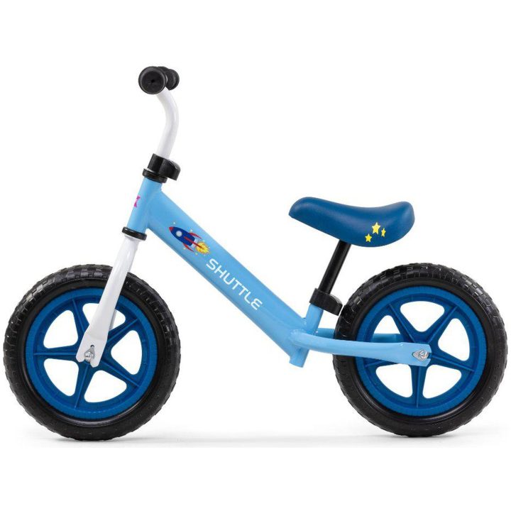 Balancecykel Shuttle Blå OKBABY – billede 2