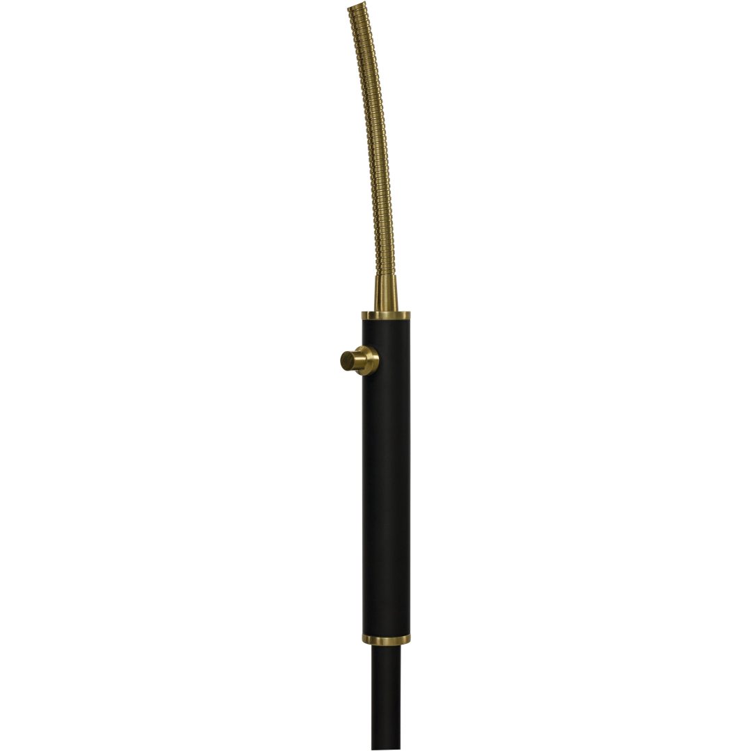 Balder Gulvlampe 1:a, Sort/mat Messing ANETA HOME Sokkel GU10 Sort /Mat Messing – billede 2