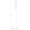 Balder Gulvlampe 1:a, Sort/mat Messing ANETA HOME Sokkel GU10 Sort /Mat Messing – miniature 5