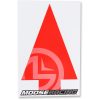 Ban-pil MOOSE RACING Rød/Hvid – miniature 1