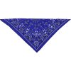 Bandana Paisley Marineblå Hvid ZAN HEADGEAR – miniature 1