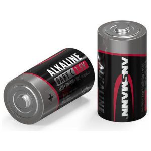 Batteri 1,5V Alkaline Baby C-LR14, 2-pack ANSMANN