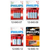 BATTERI 1,5V LR03/AAA 4-PACK Power Life Philips
