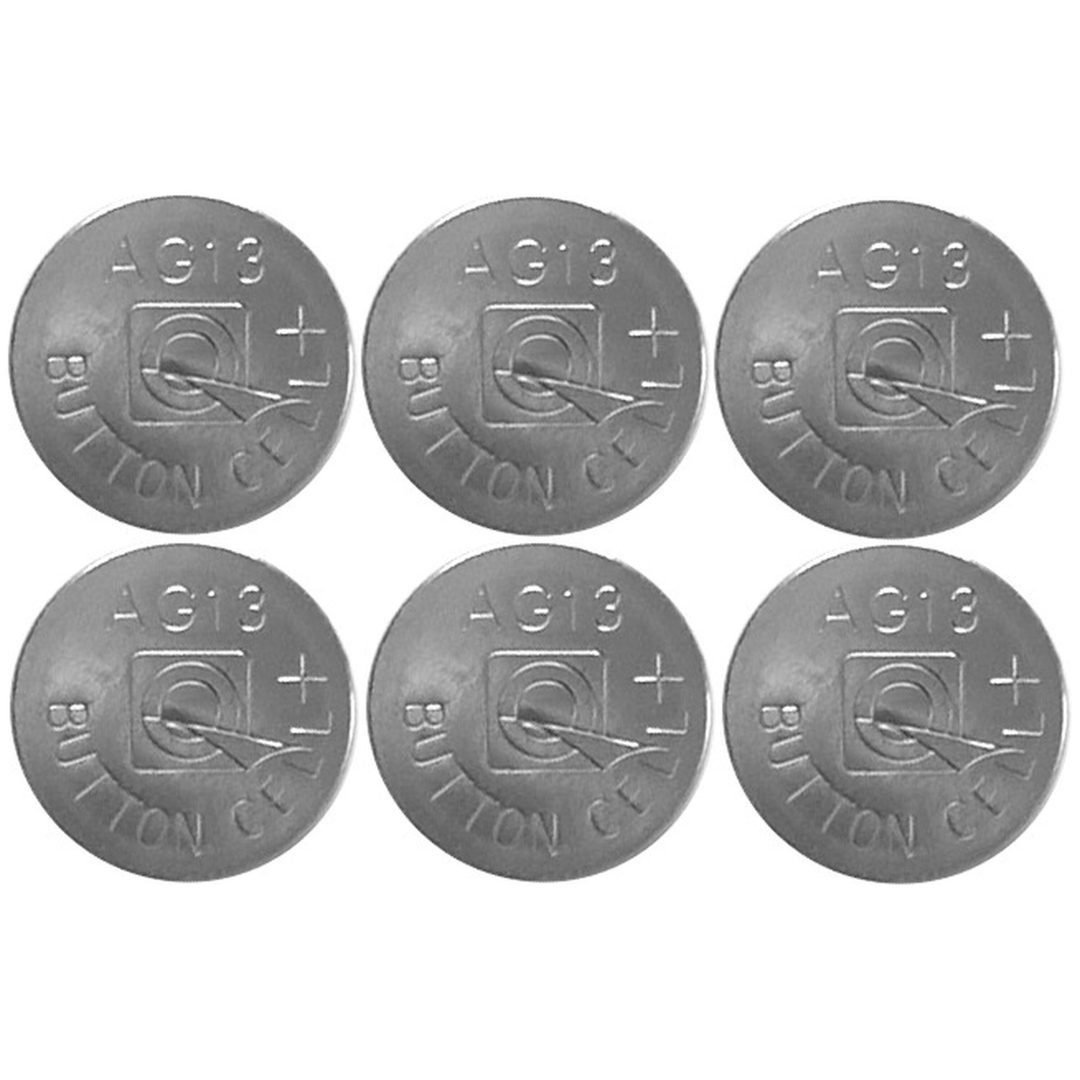Batteri 6-pak AG13/LR44 Sølv Star Trading