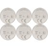 Batteri 6-pak CR2450 Sølv Star Trading – miniature 1