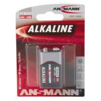 Batteri 9V Alkaline 6LR61, 1-Pack ANSMANN