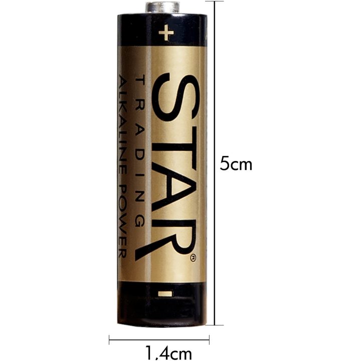 Batteri AA 1,5V Power Alkaline Guld Star Trading – billede 7