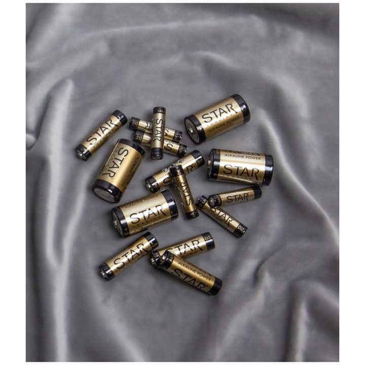 Batteri AA 1,5V Power Alkaline Guld Star Trading – billede 2