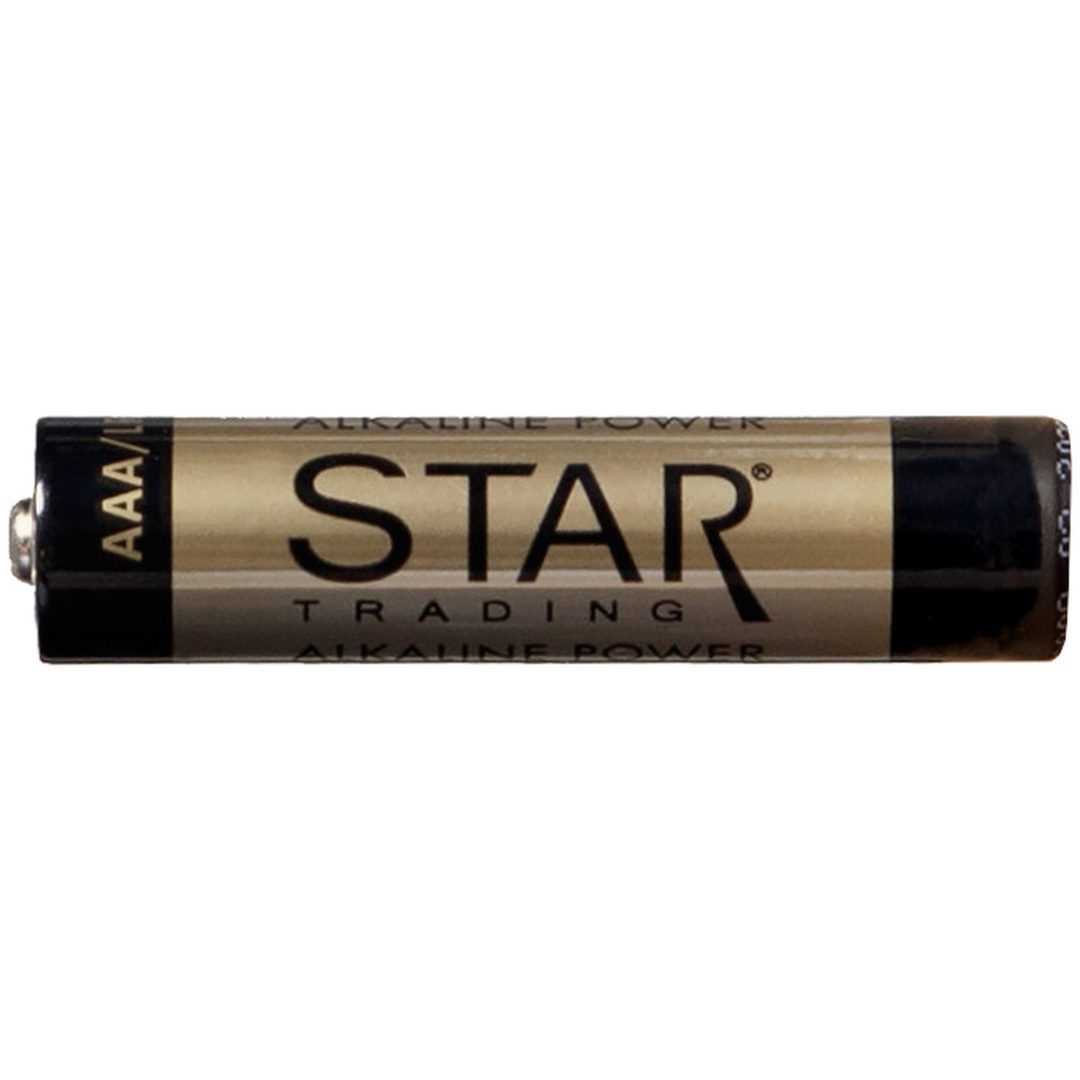 Batteri AAA 1,5V Power Alkaline Guld Star Trading – billede 8