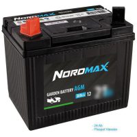 Batteri AGM NMU1300AGM, 12V 25 Ah VÄ PP NORDMAX