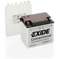 Batteri YB E60-N24L-A, 12V 28Ah Ah Hö PP EXIDE