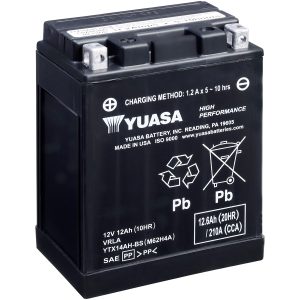 Batteri YTX14AH-BS (wc) factory activated YUASA