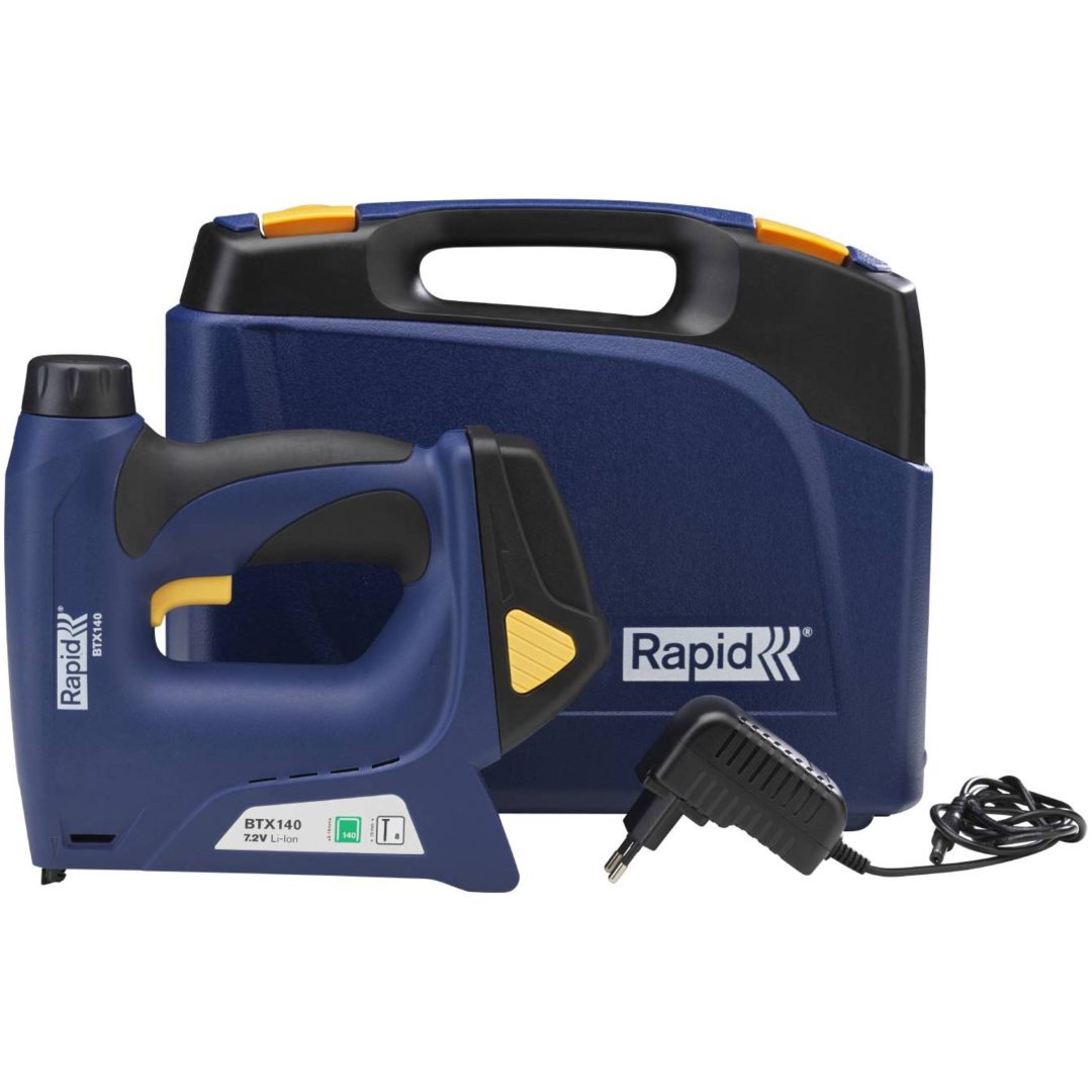 Batteridrevet Hæftepistol RAPID Hæftepistol BTX140 Batteri
