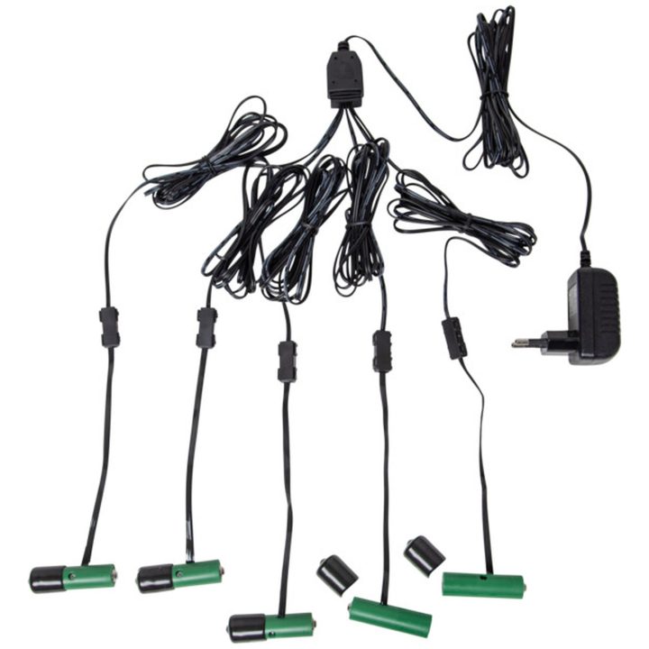 Batterieliminator 5 x AA til 1.2V NimH batterier Sort Star Trading – billede 3