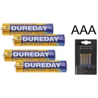 Batterier AAA LR3 Alkaline 4-pack