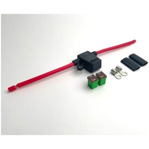 Batterikabel Kort Med 40A Sikring MOTOGADGET
