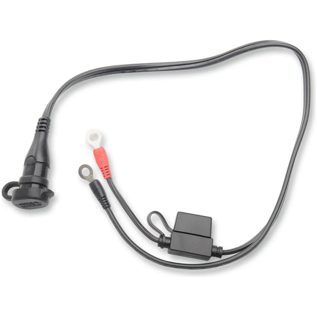 Batterikabel Permanent O-01 Sort TECMATE CORD BATT CON O1 DRAG