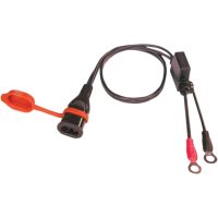 Batterikabel Sort 5/16" Øje Sae Tilslutningsledninger TECMATE
