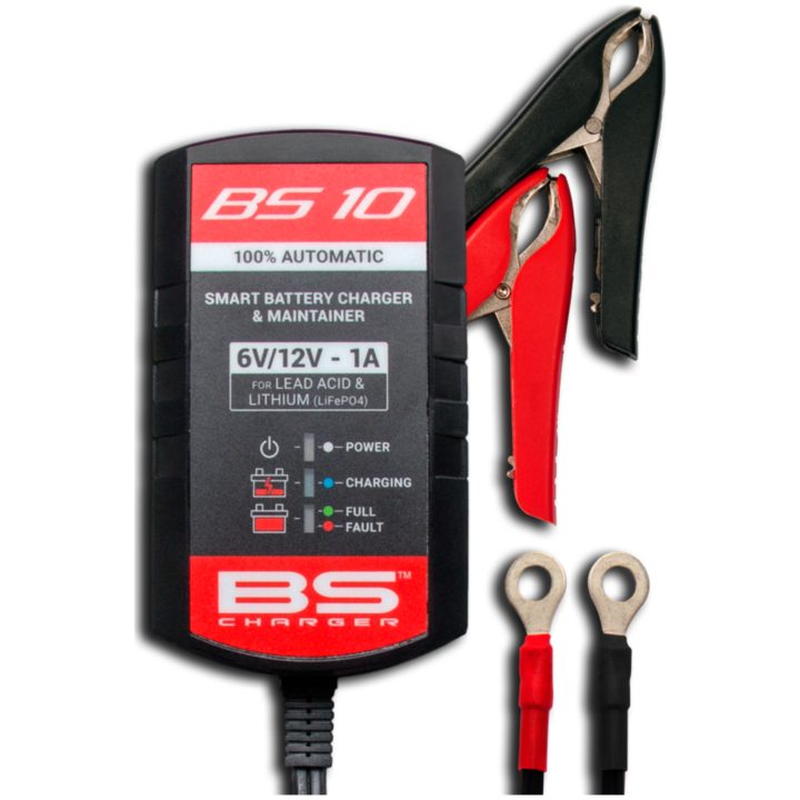 Batterioplader BA10 6V 12V-1A BS BATTERY – billede 9