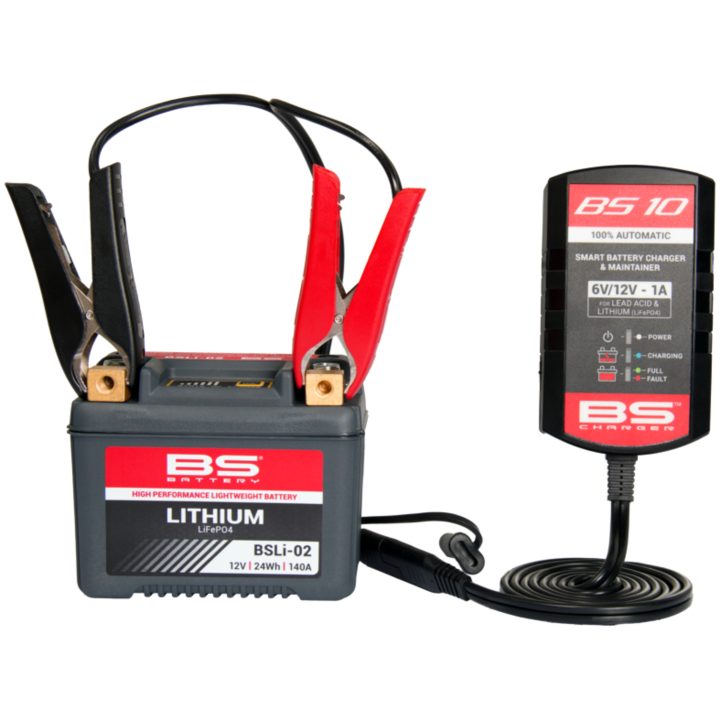 Batterioplader BA10 6V 12V-1A BS BATTERY – billede 4