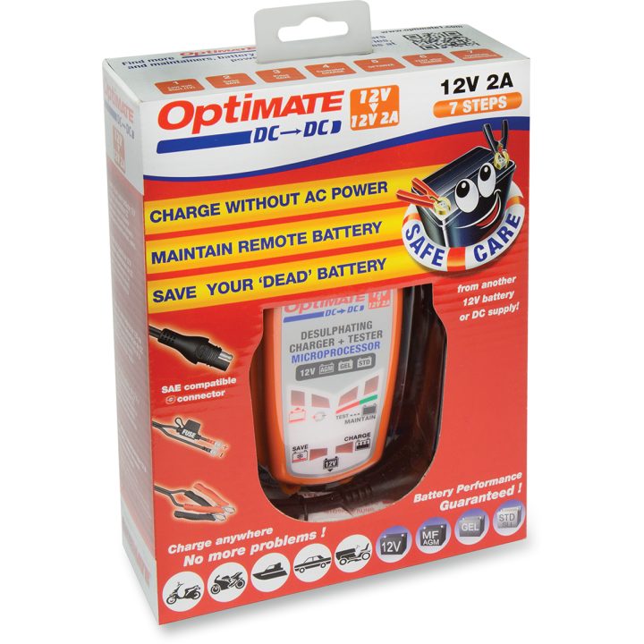 Batterioplader Optimate™ 12v Til 12v 2a TECMATE CHARGER OPTIMATE DC 2 DC – billede 2