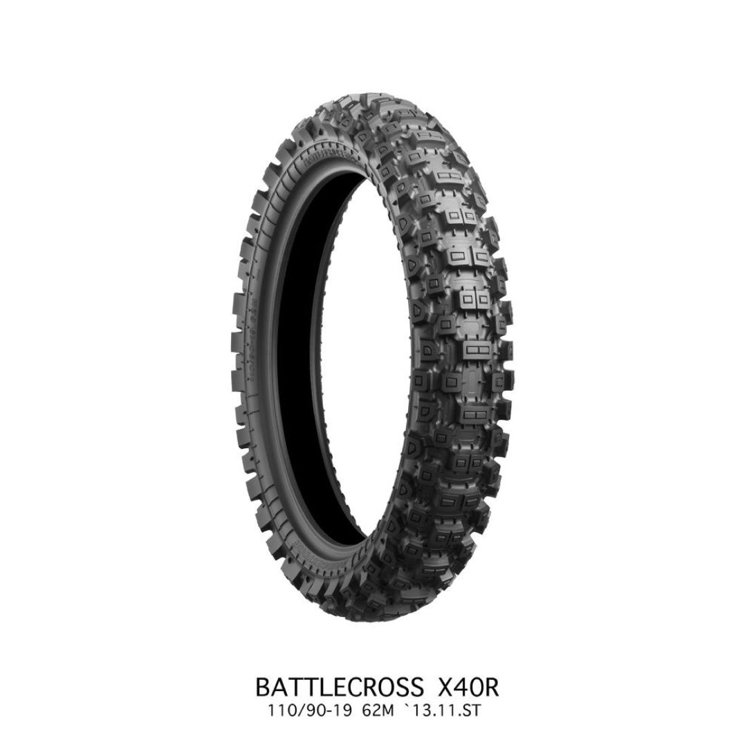 Battlecross X40R 100/90-19 Bagdæk BRIDGESTONE 100/90-19