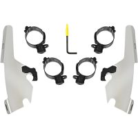 Batwing Trigger-Lock Monteringssæt Sølv MEMPHIS SHADES