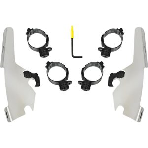 Batwing Trigger-Lock Monteringssæt Sølv MEMPHIS SHADES