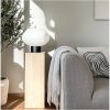 Bell Bordlampe Stor, Sort/hvid ANETA HOME Fatning E27 Sort /Opalhvid – miniature 5