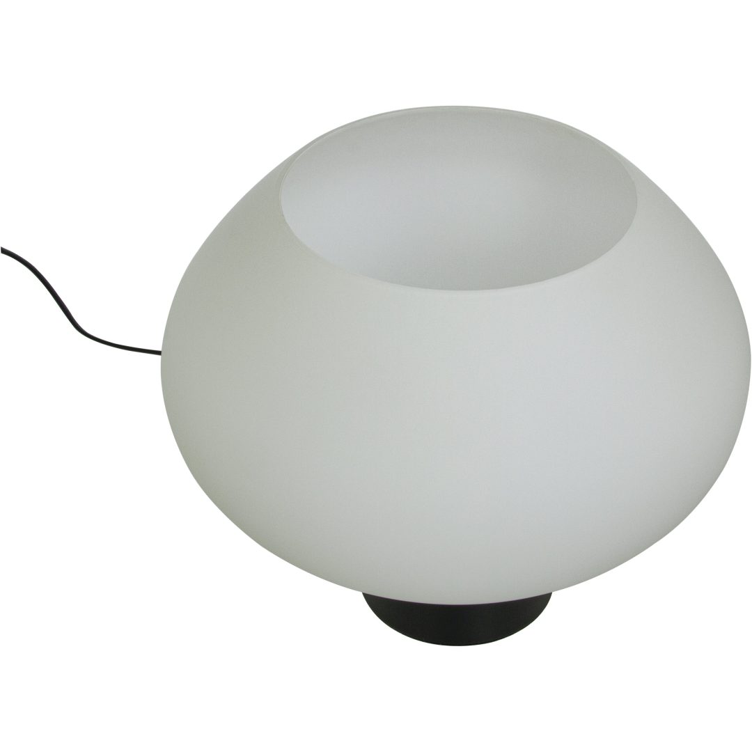 Bell Bordlampe Stor, Sort/hvid ANETA HOME Fatning E27 Sort /Opalhvid – billede 6