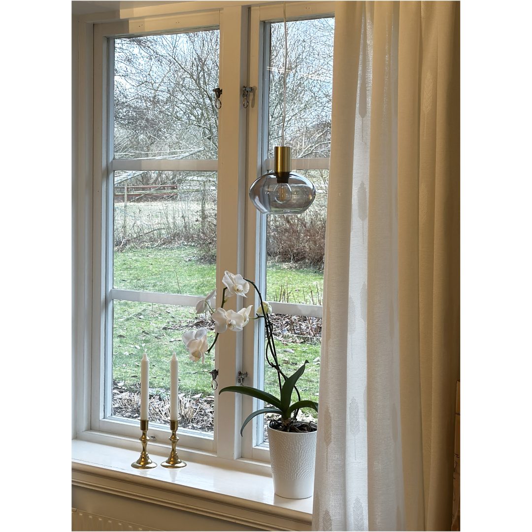 Bell Vindueslampe, ANETA HOME Mat Messing /Røg – billede 5