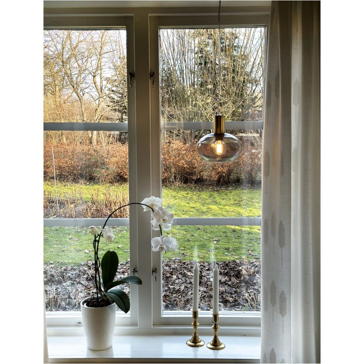 Bell Vindueslampe, ANETA HOME Mat Messing /Røg – billede 4