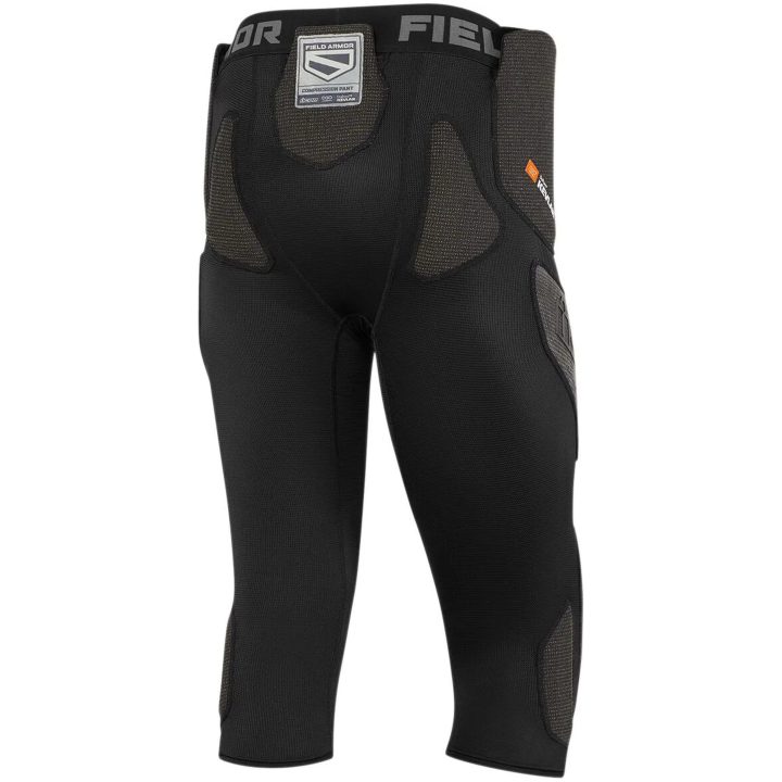 Beskyttelsesbukser Field Armor Sort ICON Medium – billede 2