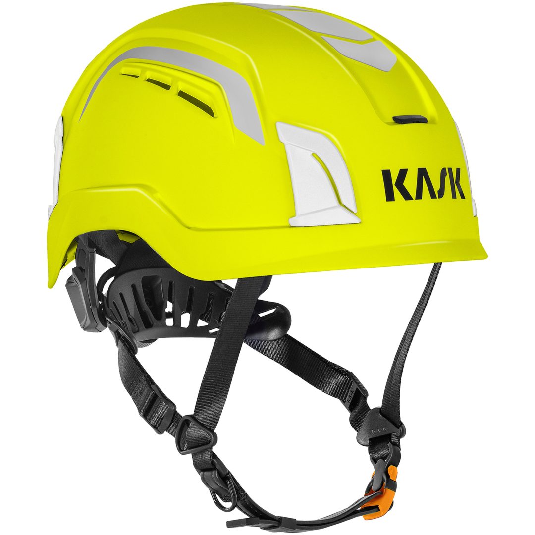 Beskyttelseshjelm Hivisgul Zenith X Air KASK