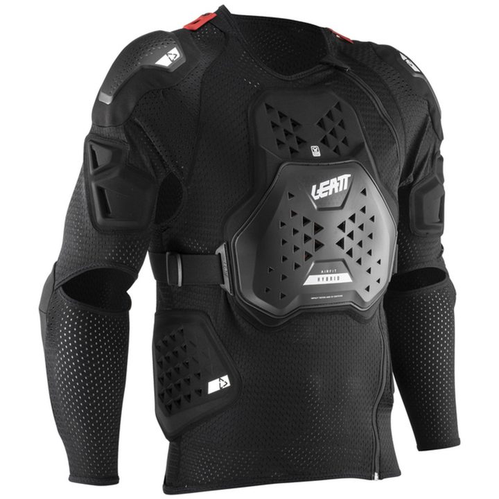 Beskyttelsesjakke 3DF AirFit Hybrid Sort Leatt Small/Medium – billede 2