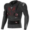 Beskyttelsesjakke Bionic Pro V3 Plasma Sort/rød/hvid ALPINESTARS Small – miniature 1