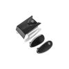 Beskyttelseskåber Race Sort Aluminium GILLES TOOLING Kåbesæt – miniature 1