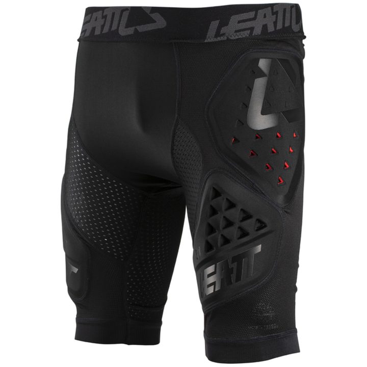 Beskyttelsesshorts 3DF 3.0 Sort Leatt Medium – billede 2