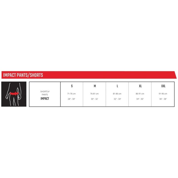 Beskyttelsesshorts 3DF 3.0 Sort Leatt Small – billede 3
