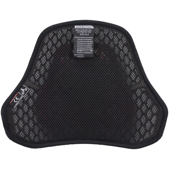 Beskyttelsesvest Nucleon Kr-cell Cir Sort/Rød ALPINESTARS Large – billede 2